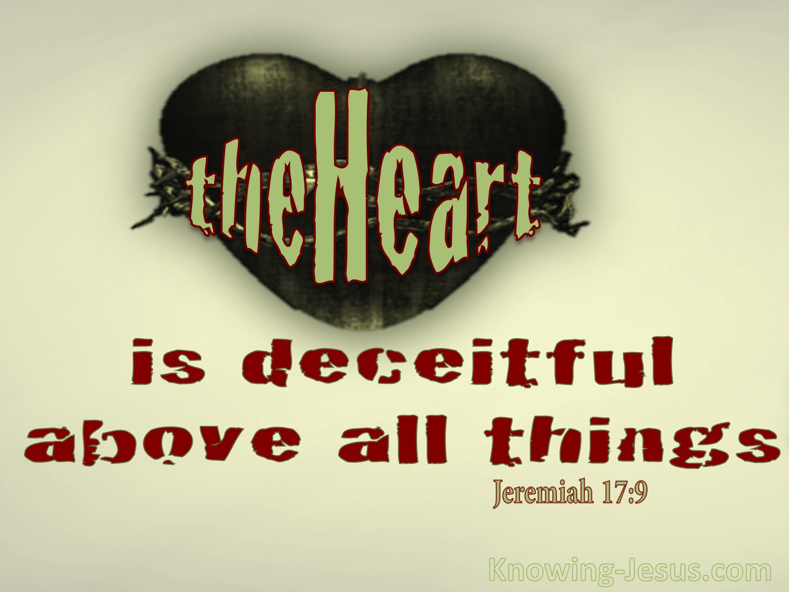 What Does Deceitful Mean In The Bible